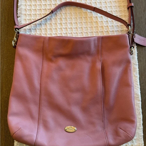 Coach Blush Leather Shoulder Bag - Picture 2 of 14